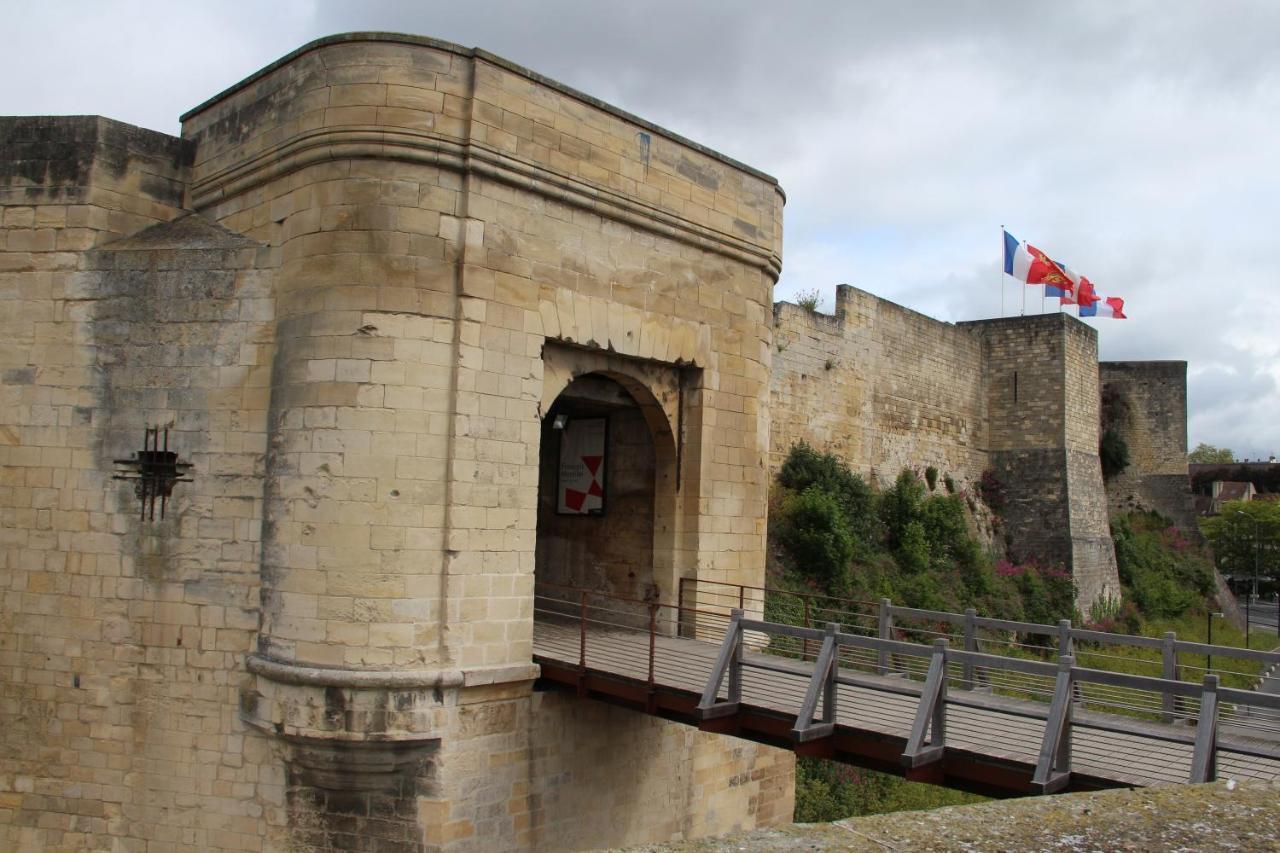 Helvetios YourHostHelper Appartement Caen Buitenkant foto
